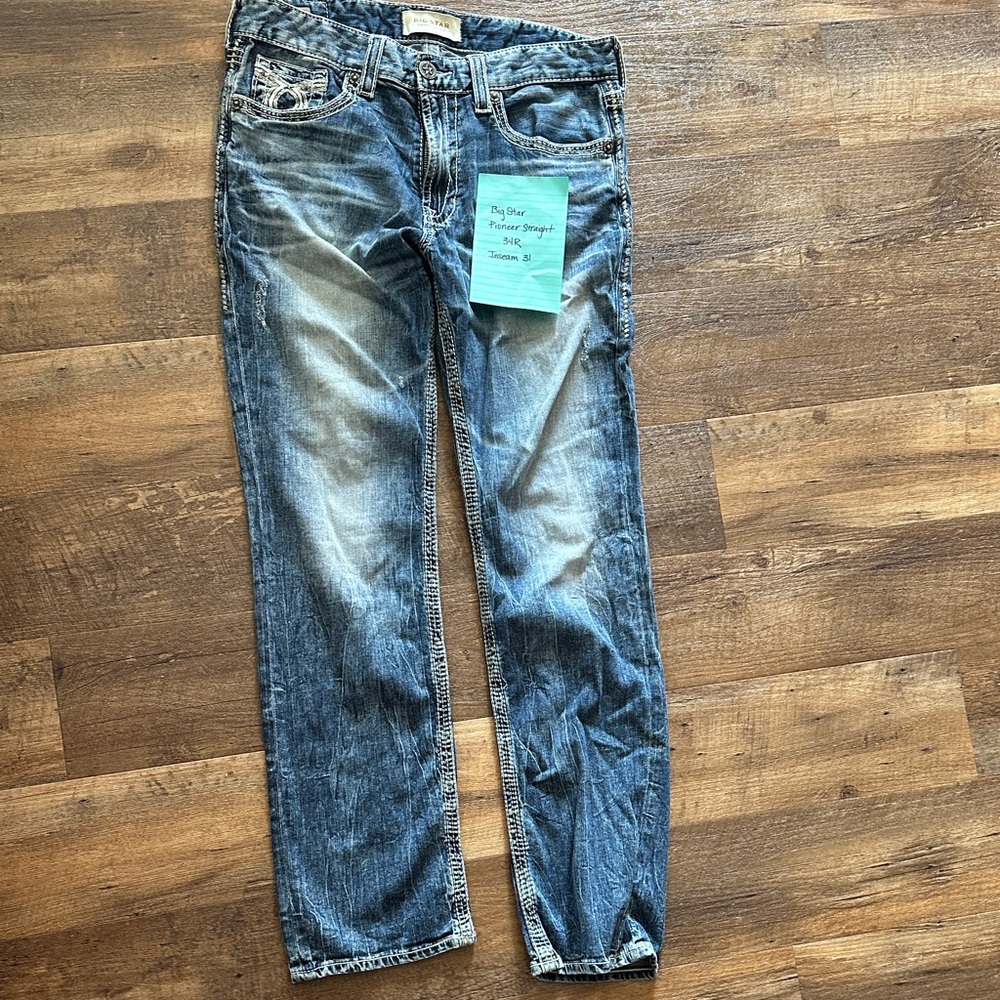 Big Star Men’s Pioneer Straight Jeans